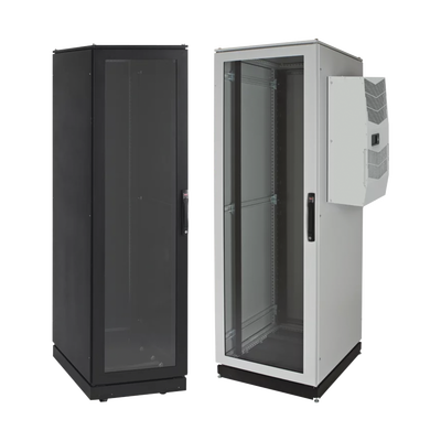 Gabinete de Telecomunicaciones ProLine V/D, 600 mm de Ancho, 1000 mm de Profundidad, Compatible Con Aire Acondicionado Tip...