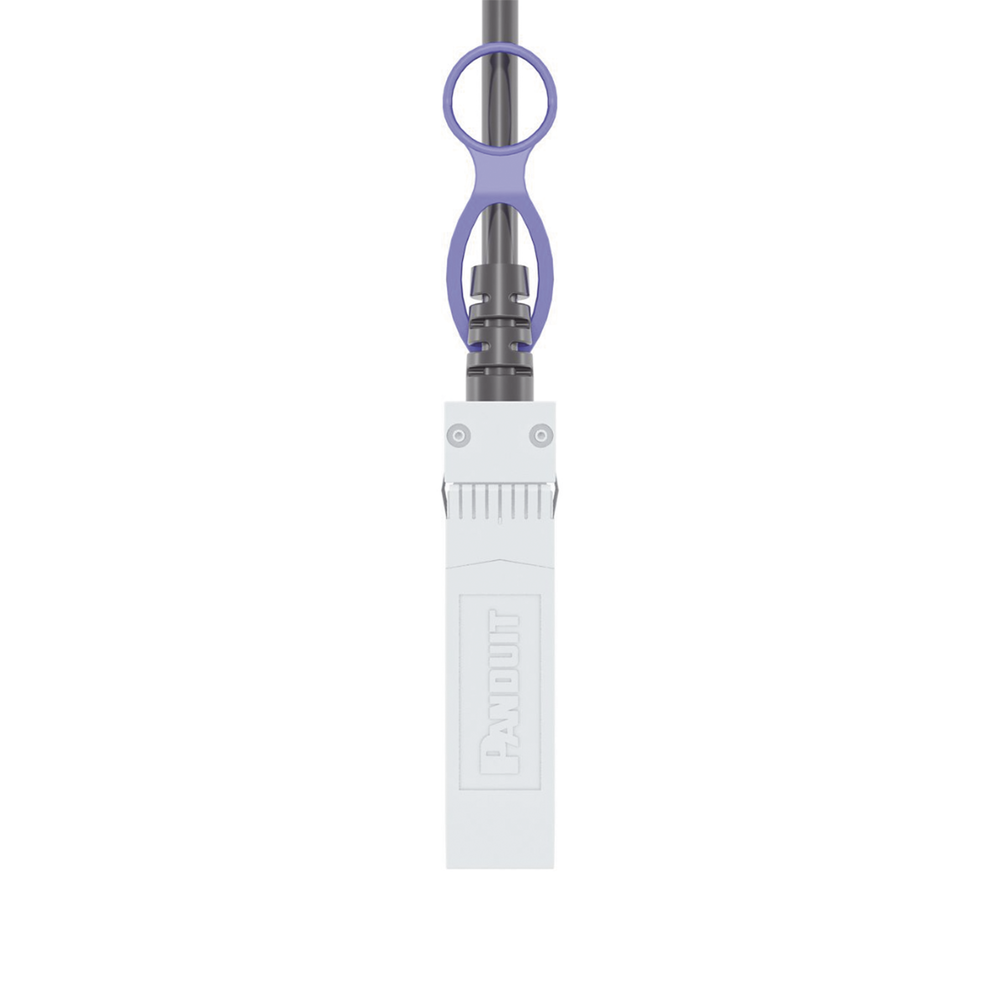 PANDUIT PSF1PZA3MBL - Cable DAC Twin-axial / SFP+ a SFP+ 10G / 3 m (9.84 ft) / Cobre pasivo / Negro | SIERRA STORE
