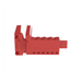 PANDUIT PSL-BV1 - Dispositivo de Bloqueo LOTO para Válvulas de Bola / 1/4" a 1" (6.4 a 25.4 mm) / Mango hasta 7.5" (190.5 mm) / Rojo | SIERRA STORE
