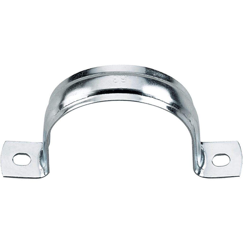PRECISION - PST-TSP-150 - Abrazadera Omega / Acero Galvanizado / Conduit 1 1/2" (38 mm) / Certificación UL / Dos Orificios / -40°C a +120°C
