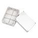 Caja Derivación-Conexión de Plástico (140 X 190 X 76 mm) con 10 Glándulas de Goma. Para Instalaciones Comerciales, Residencia