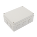 Caja Derivación-Conexión de Plástico (140 X 190 X 76 mm) con 10 Glándulas de Goma. Para Instalaciones Comerciales, Residen...