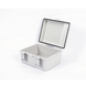 Gabinete de Plástico ABS, Uso en Intemperie IP66 (170 x 220 x 110 mm) Cierre por broche Inoxidable y Permite Cerrado con C...