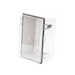 Gabinete Plástico ABS, Puerta Transparente, Uso en Intemperie IP66 (190 x 290 x 140 mm) cierre por Broche Inoxidable y Per...
