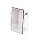 Gabinete Plástico ABS, Puerta Transparente, Uso en Intemperie IP66 (190 x 290 x 140 mm) cierre por Broche Inoxidable y Per...