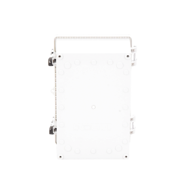 Gabinete Plástico ABS, Puerta Transparente, Uso en Intemperie IP66 (190 x 290 x 140 mm) cierre por Broche Inoxidable y Per...