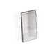 Gabinete Plástico ABS, Puerta Transparente, Uso en Intemperie IP66 (190 x 290 x 140 mm) cierre por Broche Inoxidable y Per...