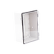 Gabinete Plástico ABS, Puerta Transparente, Uso en Intemperie IP66 (190 x 290 x 140 mm) cierre por Broche Inoxidable y Per...
