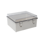 Gabinete Plástico ABS, Puerta Transparente, Uso en Intemperie IP66 (190 x 290...