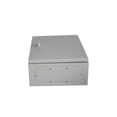 Gabinete de Acero IP66 Uso en Intemperie (250 x 300 x 150 mm) con Placa Trasera Interior Metálica y Compuerta Inferior Ato...