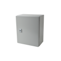 Gabinete de Acero IP66 Uso en Intemperie (250 x 300 x 150 mm) con Placa Trasera Interior Metálica y Compuerta Inferior Ato...