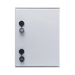 Gabinete de Poliéster IP65 Uso en Intemperie (300 x 400 x 200 mm) con Placa Trasera Interior de Plástico (Incluye Chapa y ...