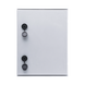 Gabinete de Poliéster IP65 Uso en Intemperie (300 x 400 x 200 mm) con Placa Trasera Interior de Plástico (Incluye Chapa y ...