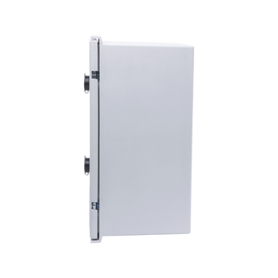 Gabinete de Poliéster IP65 Uso en Intemperie (300 x 400 x 200 mm) con Placa Trasera Interior de Plástico (Incluye Chapa y ...