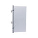 Gabinete de Poliéster IP65 Uso en Intemperie (300 x 400 x 200 mm) con Placa Trasera Interior de Plástico (Incluye Chapa y ...