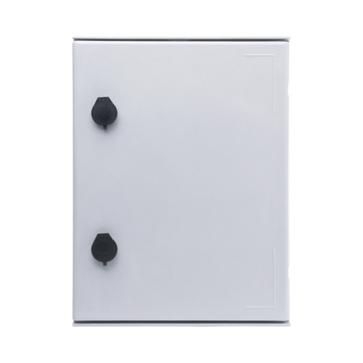 Gabinete de Poliéster IP65 Uso en Intemperie (300 x 400 x 200 mm) con Placa Trasera Interior de Plástico (Incluye Chapa y ...