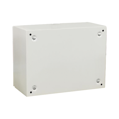 Gabinete de Acero IP66 Uso en Intemperie (400 x 300 x 300 mm) con Placa Trasera Interior Metálica y Compuerta Inferior Atorni