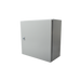 Gabinete de Acero IP66 Uso en Intemperie (400 x 400 x 200 mm) con Placa Trasera Interior de Metal y Compuerta Inferior Ato...