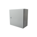 Gabinete de Acero IP66 Uso en Intemperie (400 x 400 x 200 mm) con Placa Trasera Interior de Metal y Compuerta Inferior Ato...