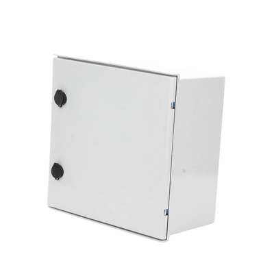 Gabinete de Poliéster IP65 Uso en Intemperie (400 x 400 x 200 mm) con Placa Trasera Interior de Plástico (Incluye Chapa y ...