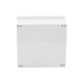 Gabinete de Poliéster IP65 Uso en Intemperie (400 x 400 x 200 mm) con Placa Trasera Interior de Plástico (Incluye Chapa y ...