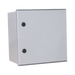 Gabinete de Poliéster IP65 Uso en Intemperie (400 x 400 x 200 mm) con Placa Trasera Interior de Plástico (Incluye Chapa y ...