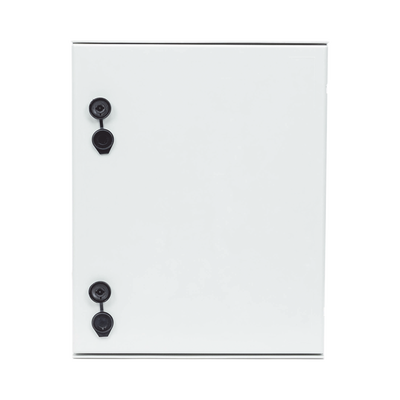 Gabinete de Poliéster IP65 Uso en Intemperie (400 x 500 x 200 mm) con Placa Trasera Interior de Plástico (Incluye Chapa y Lla