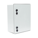 Gabinete de Poliéster IP65 Uso en Intemperie (400 x 500 x 200 mm) con Placa Trasera Interior de Plástico (Incluye Chapa y Lla