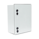 Gabinete de Poliéster IP65 Uso en Intemperie (400 x 500 x 200 mm) con Placa Trasera Interior de Plástico (Incluye Chapa y Lla