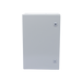 Gabinete de Acero IP66 Uso en Intemperie (400 x 600 x 250 mm) con Placa Trasera Interior Metálica y Compuerta Inferior Ato...