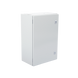 Gabinete de Acero IP66 Uso en Intemperie (400 x 600 x 250 mm) con Placa Trasera Interior Metálica y Compuerta Inferior Ato...