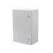 Gabinete de Acero IP66 Uso en Intemperie (400 x 600 x 250 mm) con Placa Trasera Interior Metálica y Compuerta Inferior Ato...