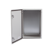 Gabinete de Acero IP66 Uso en Intemperie (400 x 600 x 250 mm) con Placa Trasera Interior Metálica y Compuerta Inferior Ato...