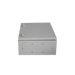 Gabinete de Acero IP66 Uso en Intemperie (500 x 700 x 250 mm) con Placa Trasera Interior Metálica y Compuerta Inferior Ato...