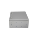 Gabinete de Acero IP66 Uso en Intemperie (500 x 700 x 250 mm) con Placa Trasera Interior Metálica y Compuerta Inferior Ato...