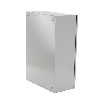 Gabinete Ventilado de Acero IP55 Uso en Exterior (500 x 700 x 250 mm) con Placa Trasera Interior Metálica y Compuerta Infe...