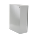 Gabinete Ventilado de Acero IP55 Uso en Exterior (500 x 700 x 250 mm) con Placa Trasera Interior Metálica y Compuerta Infe...