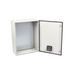 Gabinete Ventilado de Acero IP55 Uso en Exterior (500 x 700 x 250 mm) con Placa Trasera Interior Metálica y Compuerta Infe...