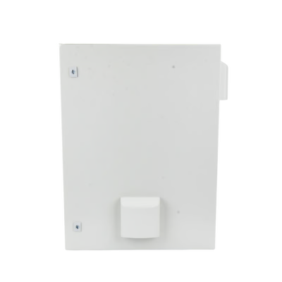 Gabinete Ventilado de Acero IP55 Uso en Exterior (500 x 700 x 250 mm) con Placa Trasera Interior Metálica y Compuerta Infe...