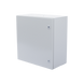 Gabinete de Acero IP66 Uso en Intemperie (600 x 600 x 300 mm) con Placa Trasera Interior Metálica y Compuerta Inferior Ato...