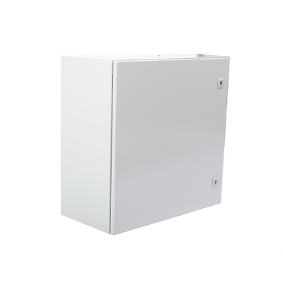 Gabinete de Acero IP66 Uso en Intemperie (600 x 600 x 300 mm) con Placa Trasera Interior Metálica y Compuerta Inferior Atorni