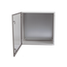 Gabinete de Acero IP66 Uso en Intemperie (600 x 600 x 300 mm) con Placa Trasera Interior Metálica y Compuerta Inferior Ato...