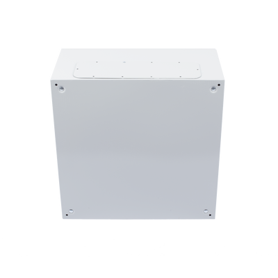Gabinete de Acero IP66 Uso en Intemperie (600 x 600 x 300 mm) con Placa Trasera Interior Metálica y Compuerta Inferior Ato...