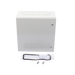Gabinete de Acero IP66 Uso en Intemperie (600 x 600 x 300 mm) con Placa Trasera Interior Metálica y Compuerta Inferior Ato...