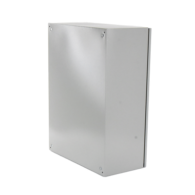 Gabinete Ventilado de Acero IP55 Uso en Exterior (600 x 800 x 300 mm) con Placa Trasera Interior Metálica y Compuerta Infe...