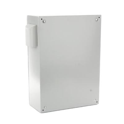 Gabinete Ventilado de Acero IP55 Uso en Exterior (600 x 800 x 300 mm) con Placa Trasera Interior Metálica y Compuerta Infe...