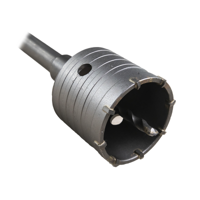 Broca Pasamuros SDS, Sacabocado para Concreto de 65mm con Extensión de 220mm | SIERRA STORE PRECISION - Vista 2