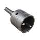 Broca Pasamuros SDS, Sacabocado para Concreto de 65mm con Extensión de 220mm PRECISION - Vista 2
