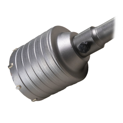 Broca Pasamuros SDS, Sacabocado para Concreto de 65mm con Extensión de 220mm | SIERRA STORE PRECISION - Vista 3