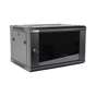 Gabinete PRECISION, Con Puerta de Cristal Templado, de 19in, 6UR, 450mm de Pr...